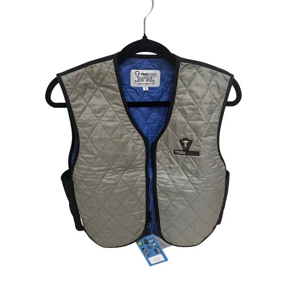 Techniche Hyperkewl Evaporative Cooling Vest S  Blue Motorcycle - Picture 1 of 8